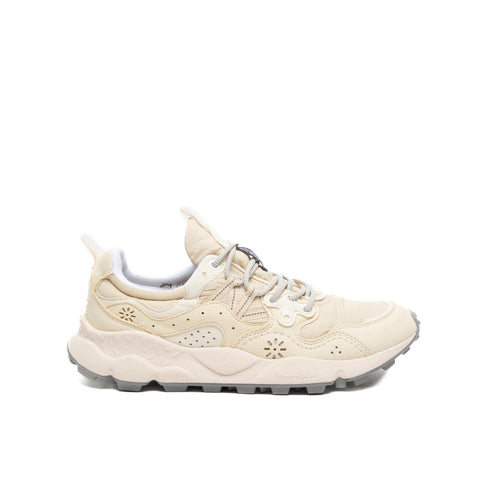YAMANO 3 KAISO LIGHT BEIGE SNEAKERS UOMO IN PELLE