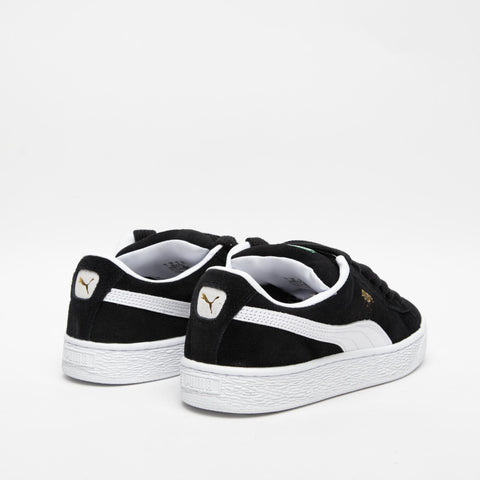 SUEDE XL BLACK SNEAKERS UNISEX IN PELLE