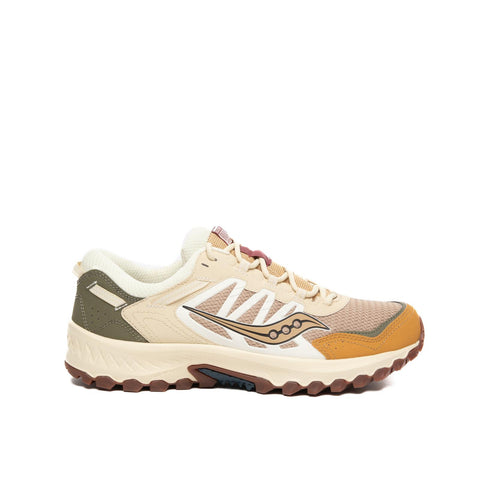 GRID PEAK TAN SNEAKERS UOMO IN TESSUTO