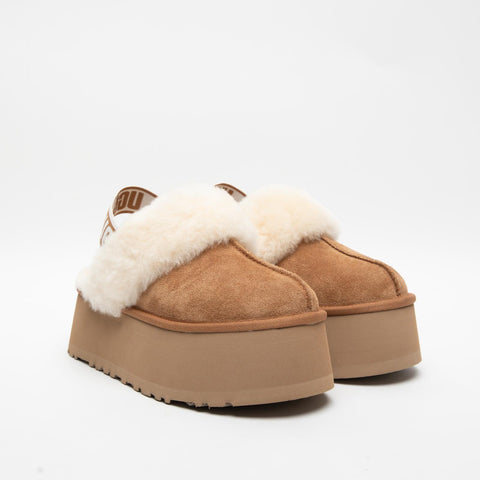 FUNKETTE CHESTNUT SANDALO DONNA IN PELLE