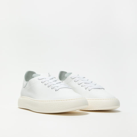752-D BIANCO SNEAKERS DONNA IN PELLE