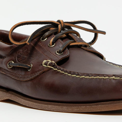 CLASSIC BOAT BROWN MOCASSINO UOMO IN PELLE