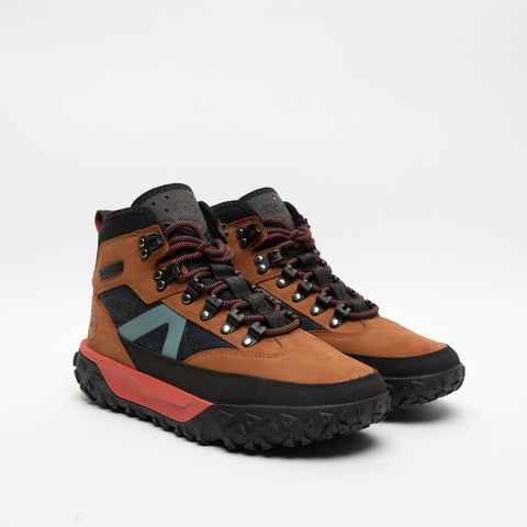 GREENSSTRIDE MOTION 6 BROWN STIVALETTO UOMO IN PELLE