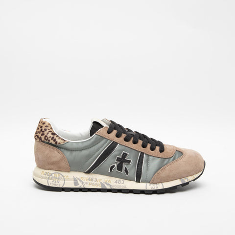 LUCYD GREEN 7019 SNEAKERS DONNA IN PELLE