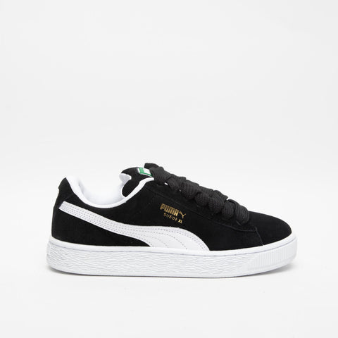 SUEDE XL BLACK SNEAKERS UNISEX IN PELLE