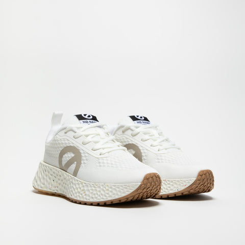 CARTER FLY WHITE SNEAKERS DONNA IN TESSUTO
