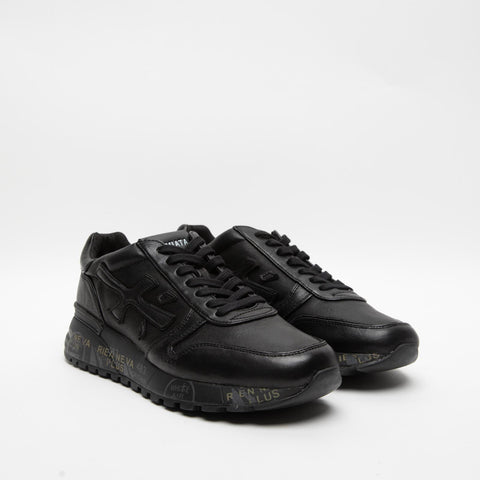 MICK BLACK 7108 SNEAKERS UOMO IN PELLE