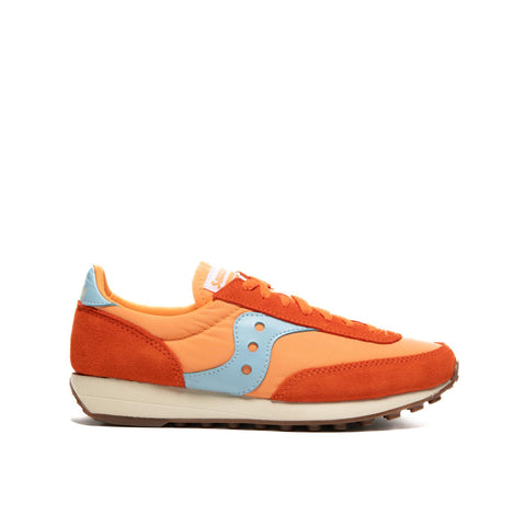 TRAINER 80 ORANGE SNEAKERS DONNA IN PELLE