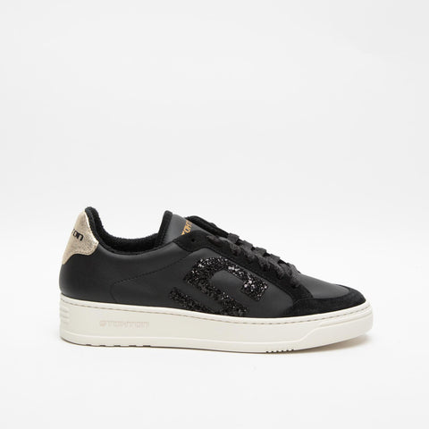 S-ONE-D BLACK SNEAKERS DONNA IN PELLE