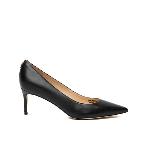 DECOLLETE DONNA NERO IN PELLE