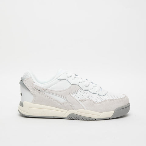 WINNER SL BIANCO/GRIGIO SNEAKERS UNISEX IN PELLE E SIMILPELLE