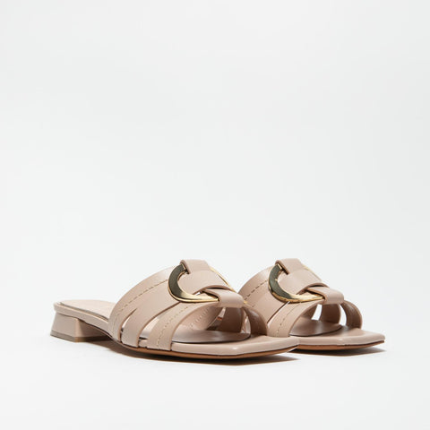 5375 NUDE CIABATTA DONNA IN SIMILPELLE