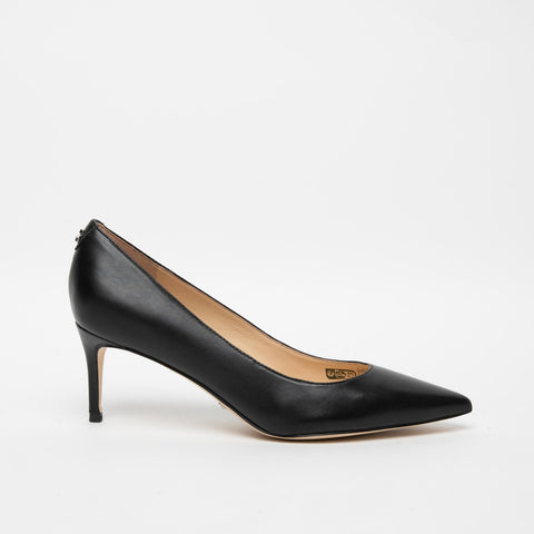 DECOLLETE DONNA NERO IN PELLE