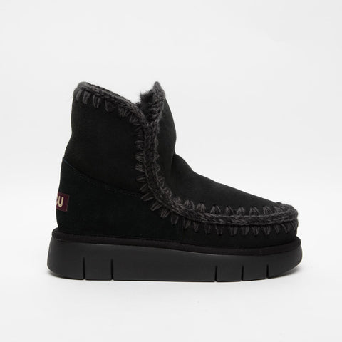 ESKIMO 18 BOUNCE BLACK STIVALETTO DONNA IN PELLE