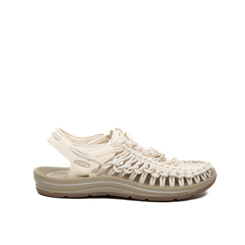 UNEEK SANDALO CREMA DONNA IN TESSUTO