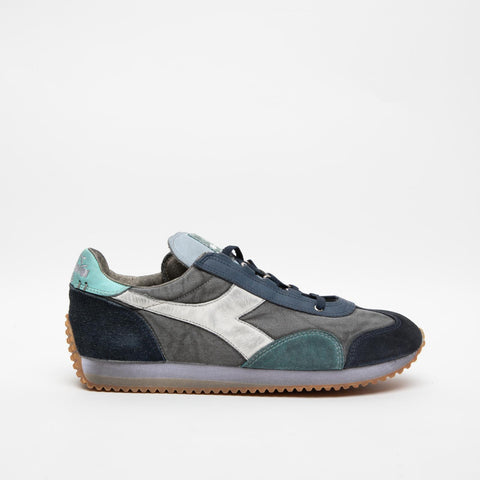EQUIPE DIRTY SW EVO BLUE SNEAKERS UOMO IN PELLE