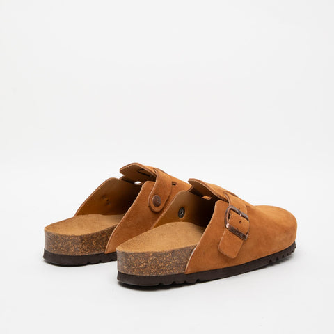 FEA BROWN SABOT DONNA IN PELLE