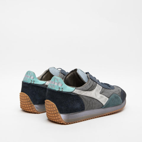 EQUIPE DIRTY SW EVO BLUE SNEAKERS UOMO IN PELLE