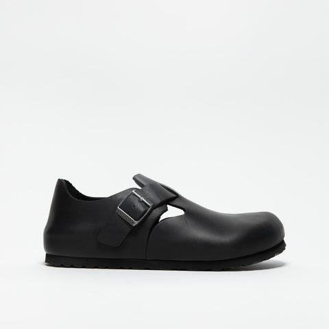 LONDON BLACK MOCASSINO UNISEX IN PELLE