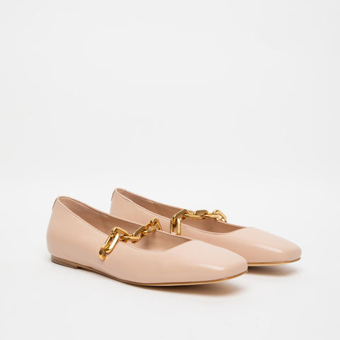 BALLERINA NUDE DONNA IN PELLE