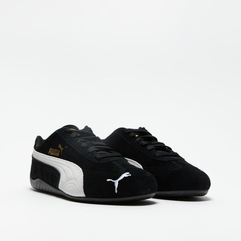 SPEEDCAT OG BLACK SNEAKERS UNISEX IN PELLE