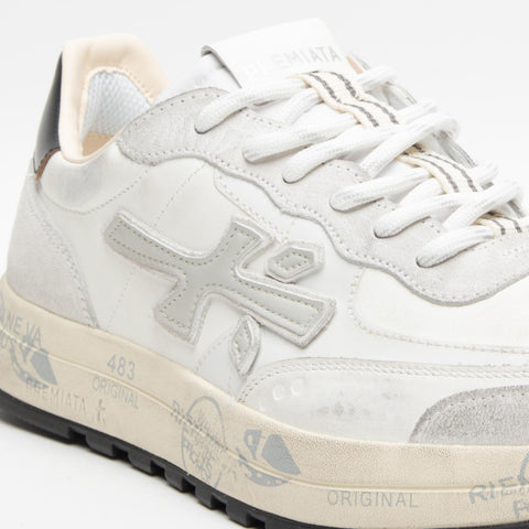 NOUS GREY 6765 SNEAKERS UOMO IN PELLE