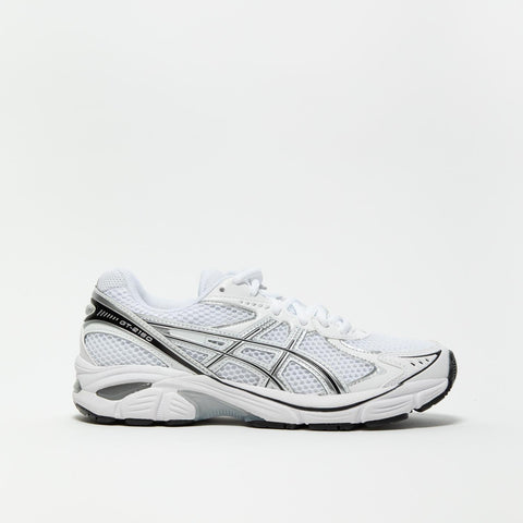 GT-2160 WHITE PURE SILVER SNEAKERS UNISEX IN TESSUTO