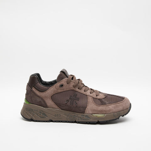 MASE BROWN 6875 SNEAKERS UOMO IN PELLE