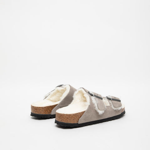 ARIZONA SHEARLING STONE  CIABATTA DONNA IN PELLE