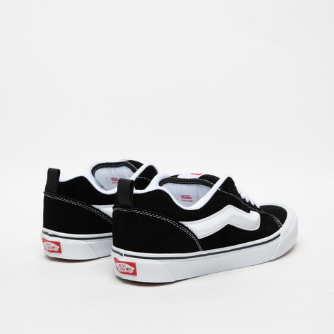 KNU SKOOL BLACK/TRUE WHITE SNEAKERS UNISEX IN PELLE