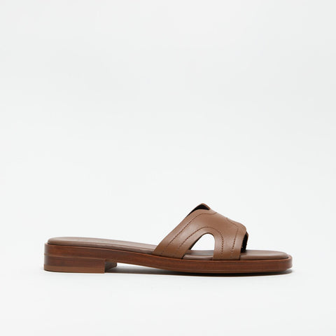 87P2 MOU CIABATTA DONNA IN PELLE