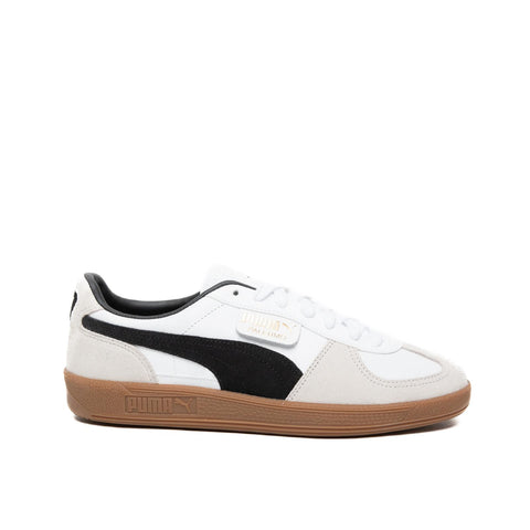 PALERMO LTH BIANCO/NERO SNEAKERS UNISEX IN PELLE