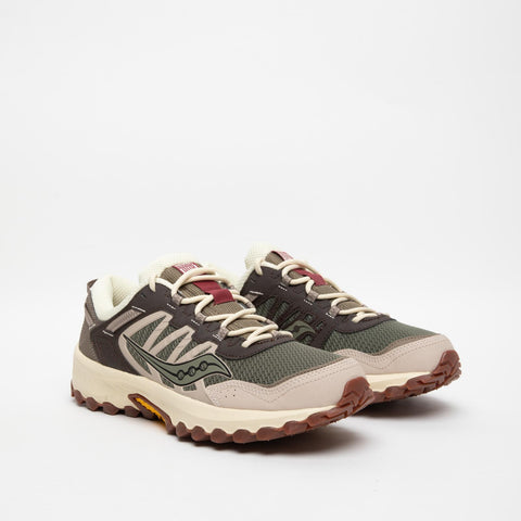 GRID PEAK OLIVE SNEAKERS UOMO IN TESSUTO