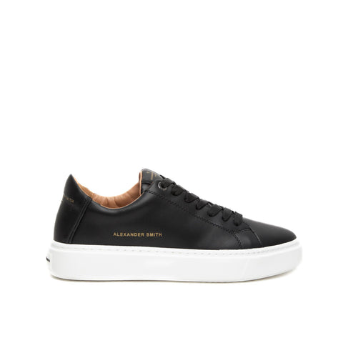 LONDON BLACK SNEAKERS UOMO IN PELLE