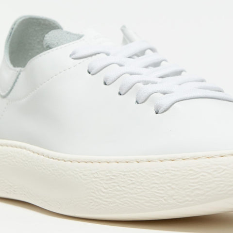 752-D BIANCO SNEAKERS DONNA IN PELLE