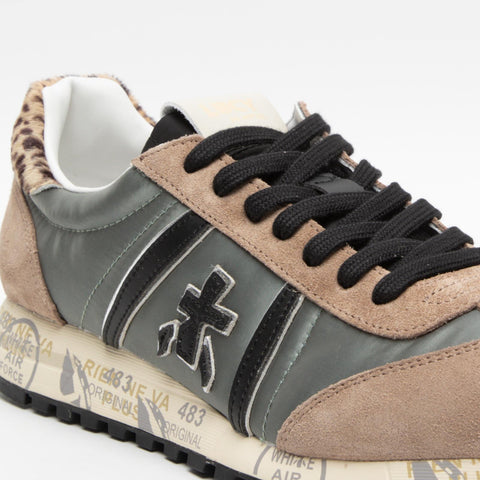 LUCYD GREEN 7019 SNEAKERS DONNA IN PELLE