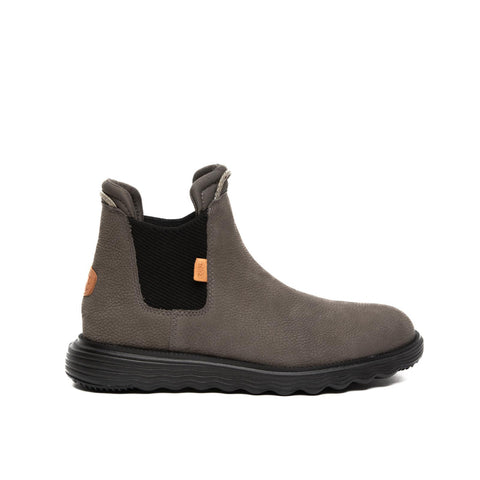 BRANSON BOOT GREY STIVALETTO UOMO IN PELLE