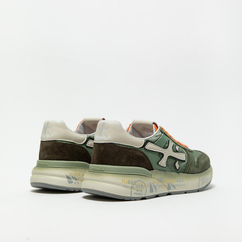 MICK VERDE SNEAKERS UOMO IN PELLE