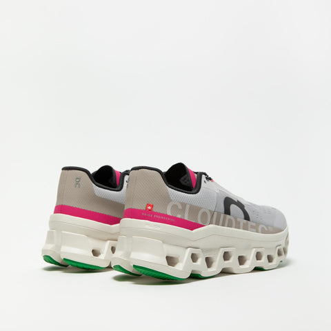 CLOUDMONSTER SILVER IVORY SNEAKERS DONNA IN TESSUTO