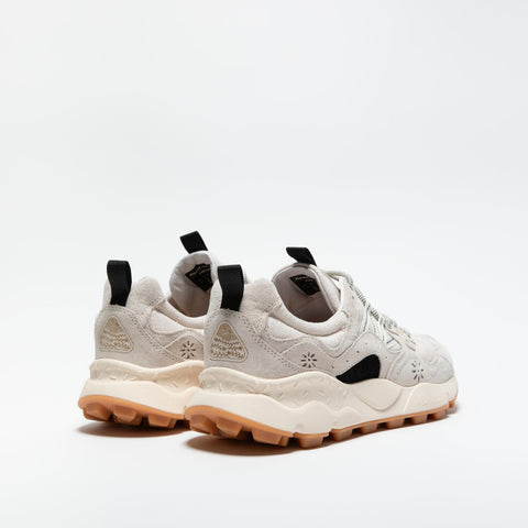 YAMANO 3 BEIGE SNEAKERS UOMO IN PELLE