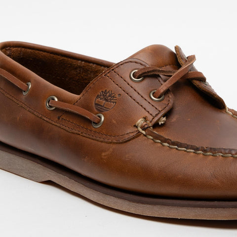 CLASSIC BOAT MARRONE MOCASSINO UOMO IN PELLE