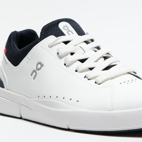 THE ROGER ADVANTAGE WHITE MIDNIGHT SNEAKERS UOMO IN TESSUTO