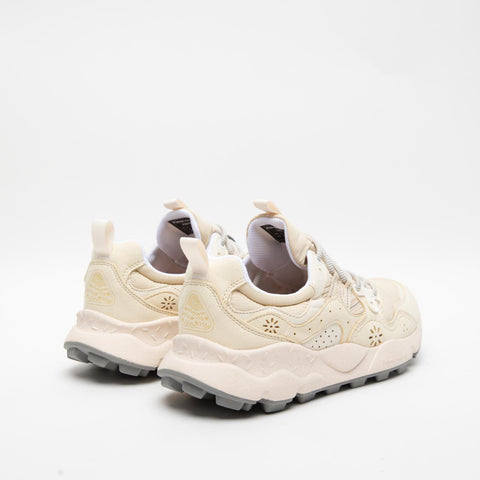 YAMANO 3 KAISO LIGHT BEIGE SNEAKERS UOMO IN PELLE