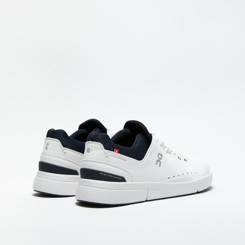 THE ROGER ADVANTAGE WHITE MIDNIGHT SNEAKERS UOMO IN TESSUTO