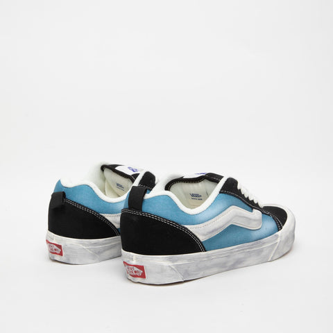 KNU SKOOL WASHED BLUESTONE SNEAKERS UNISEX IN PELLE