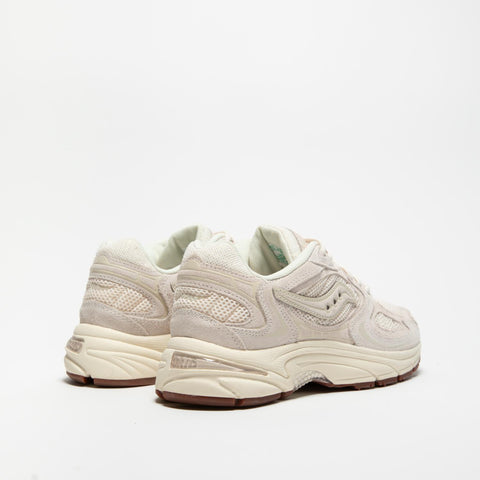 GRID JAZZ 9 IVORY SNEAKERS UNISEX IN PELLE
