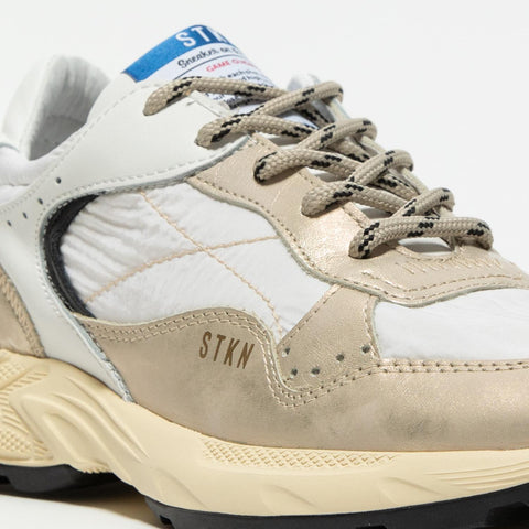 REVERSE-D GOLD SNEAKERS DONNA IN PELLE