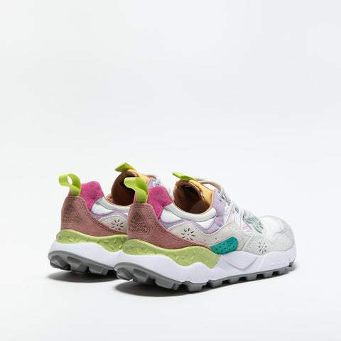 YAMANO 3 LIGHT LILAC WHITE SNEAKERS DONNA IN PELLE