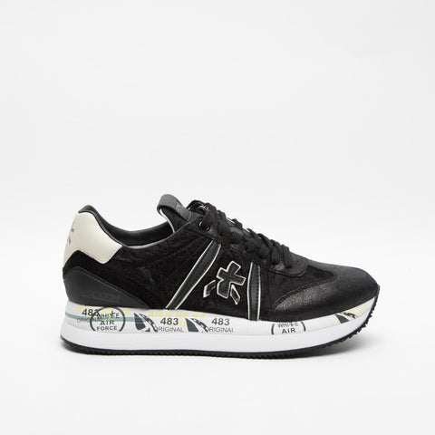 CONNY BLACK 6987 SNEAKERS DONNA IN PELLE