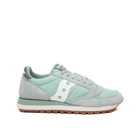 JAZZ ORIGINAL VERDE SNEAKERS DONNA IN PELLE E TESSUTO